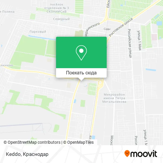 Карта Keddo