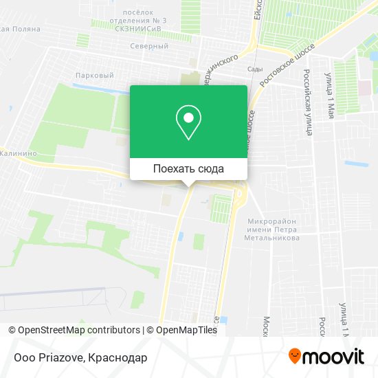 Карта Ooo Priazove