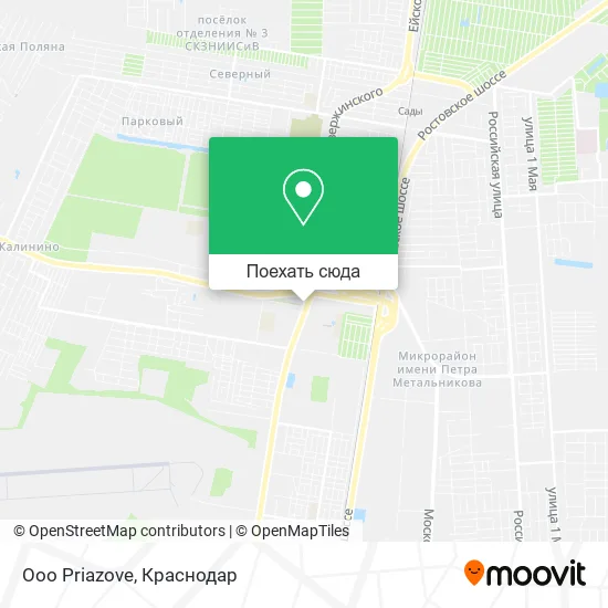 Карта Ooo Priazove