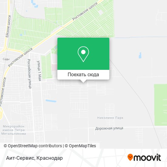 Карта Аит-Сервис