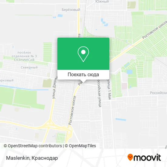 Карта Maslenkin