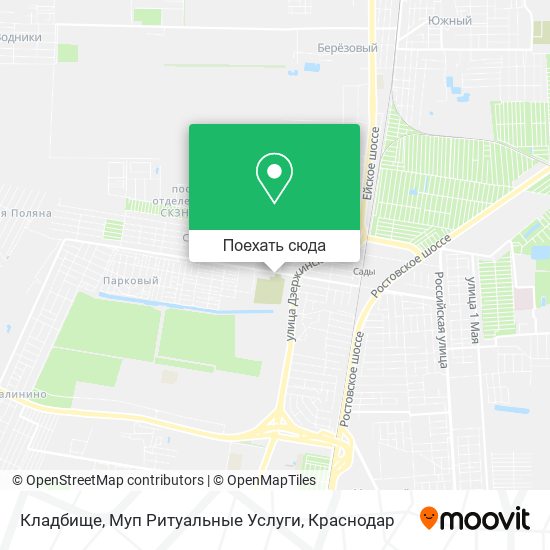 Карта Кладбище, Муп Ритуальные Услуги