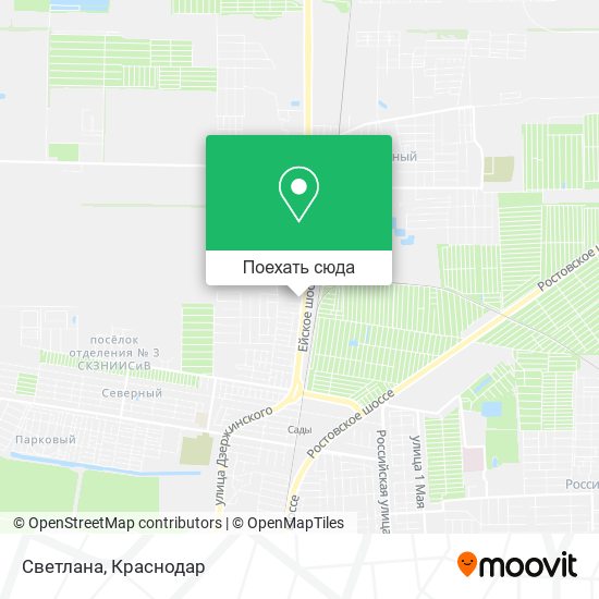 Карта Светлана