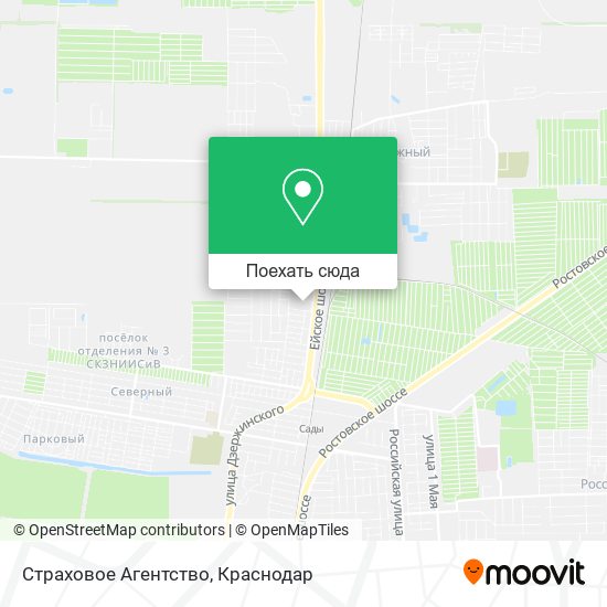 Карта Страховое Агентство