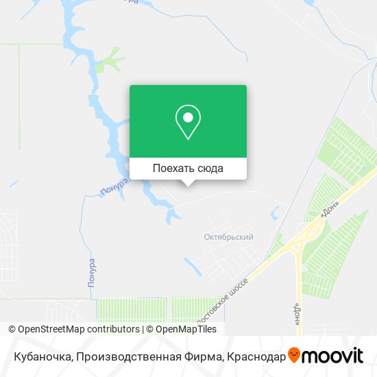 Карта Кубаночка, Производственная Фирма