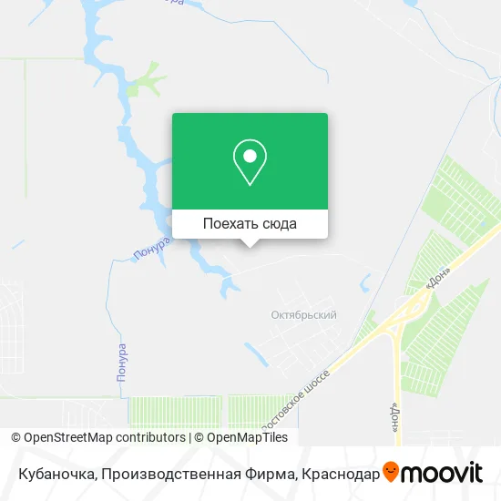 Карта Кубаночка, Производственная Фирма