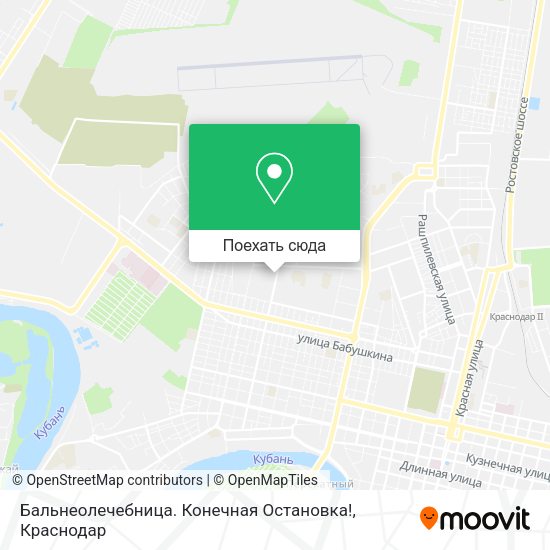 Карта Бальнеолечебница. Конечная Остановка!