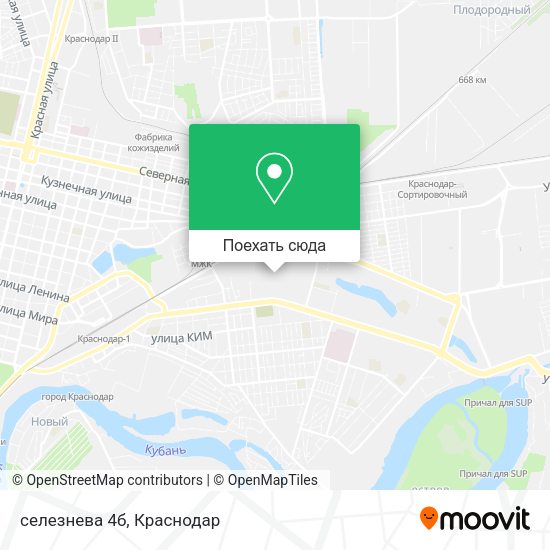 Карта селезнева 4б