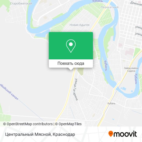 Карта Центральный Мясной