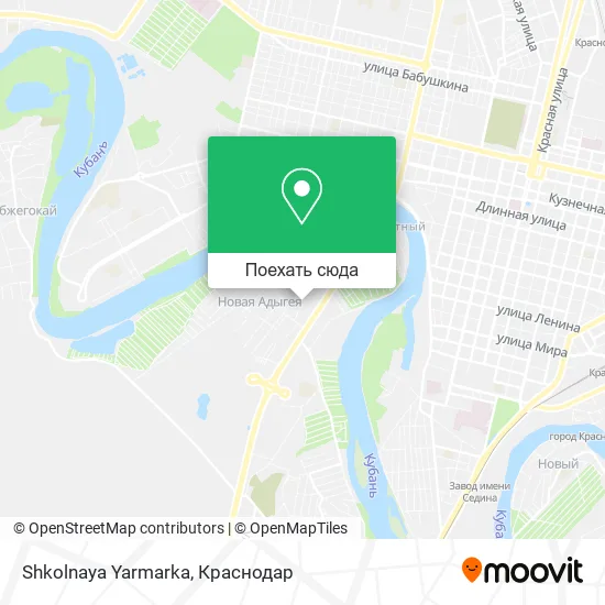 Карта Shkolnaya Yarmarka