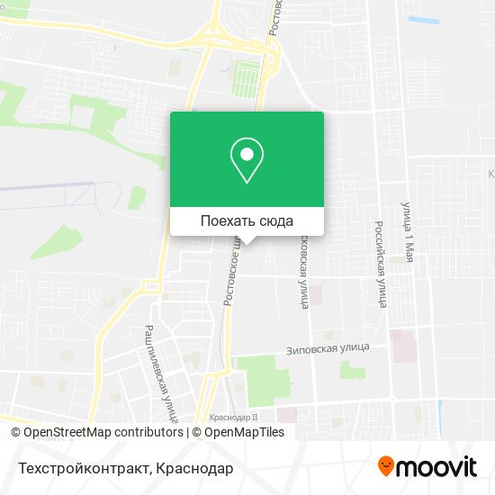 Карта Техстройконтракт