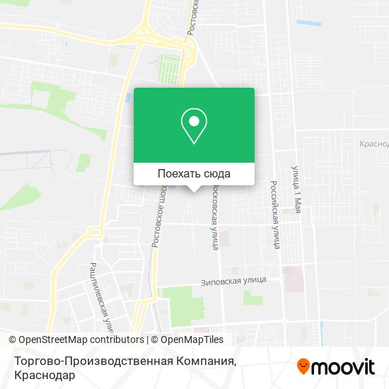 Карта Торгово-Производственная Компания