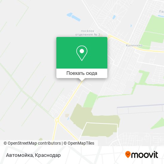 Карта Автомойка