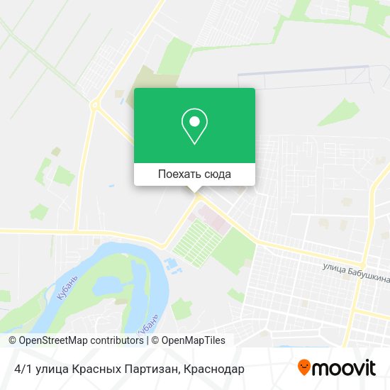 Карта 4/1 улица Красных Партизан
