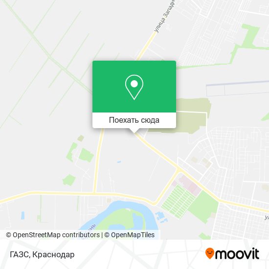Карта ГАЗС