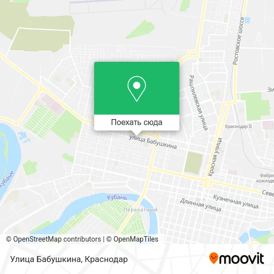 Карта Улица Бабушкина