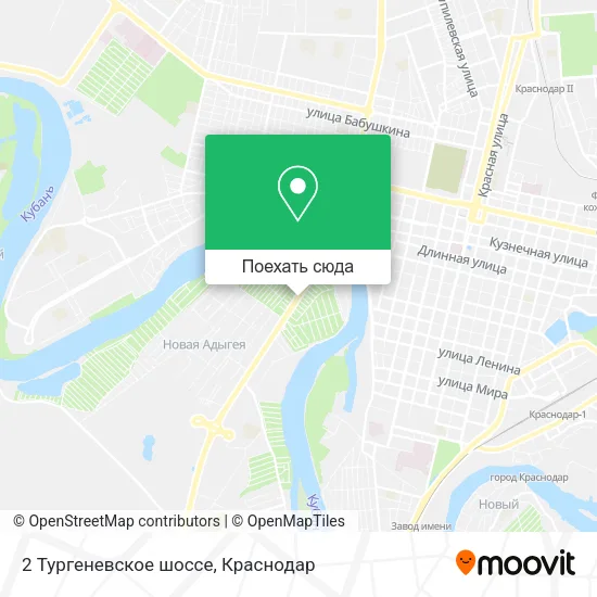 Карта 2 Тургеневское шоссе