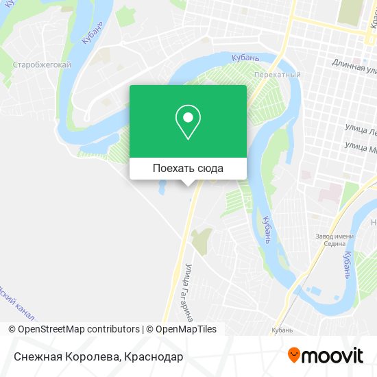 Карта Снежная Королева