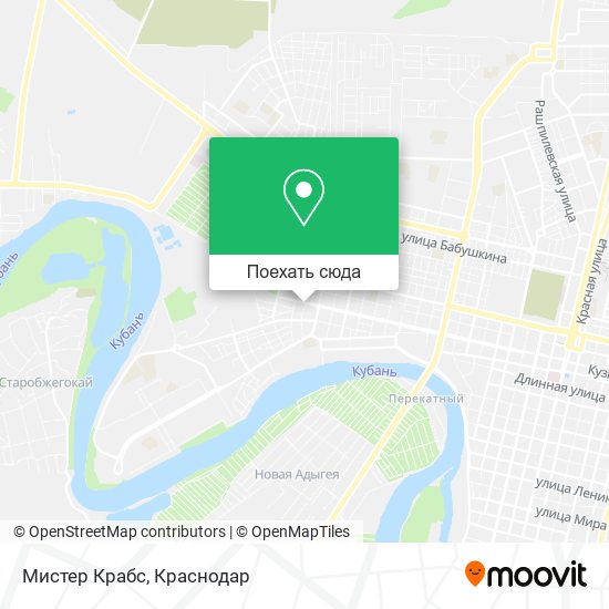 Карта Мистер Крабс