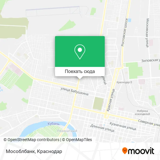 Карта Мособлбанк