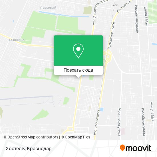 Карта Хостелъ