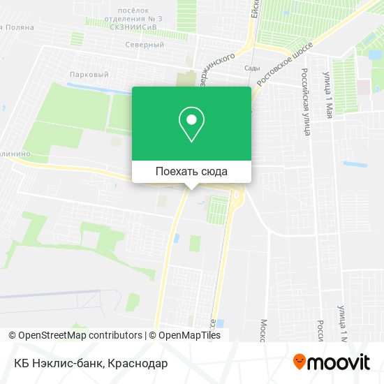 Карта КБ Нэклис-банк