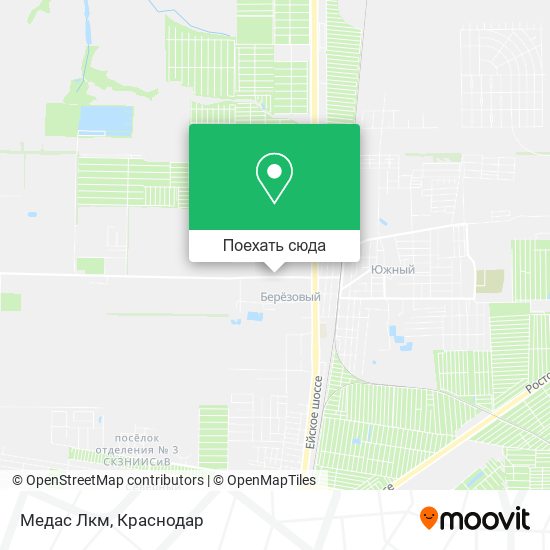 Карта Медас Лкм
