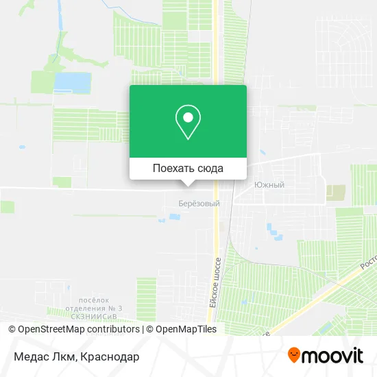 Карта Медас Лкм