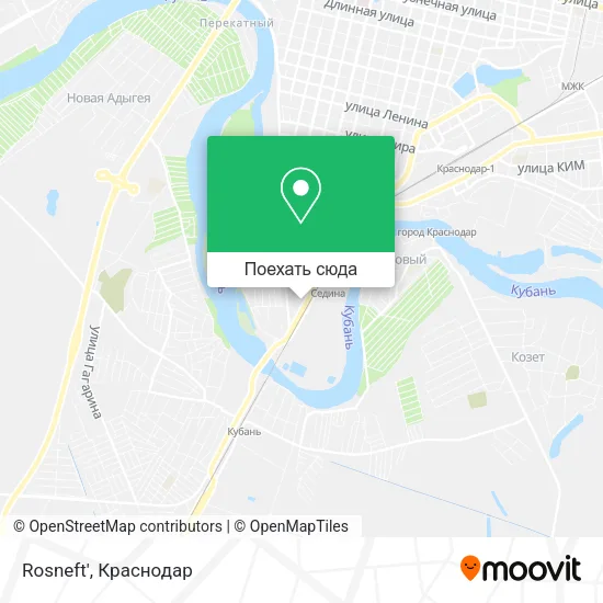 Карта Rosneft'
