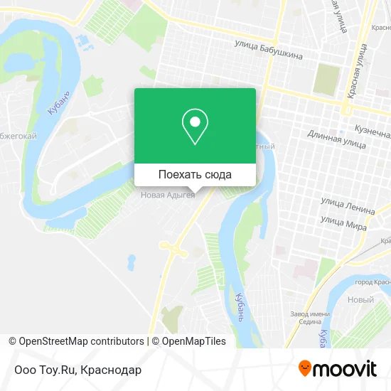Карта Ooo Toy.Ru