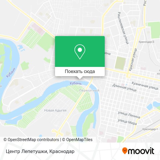Карта Центр Лепетушки