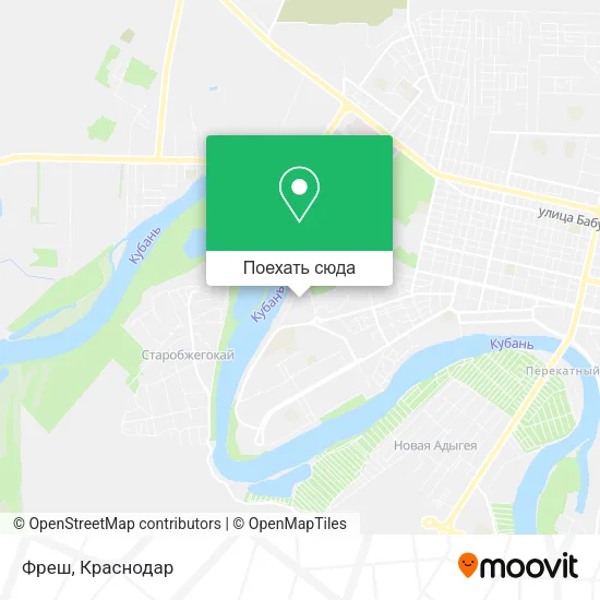 Карта Фреш