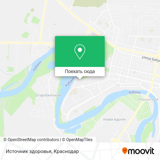 Карта Источник здоровья