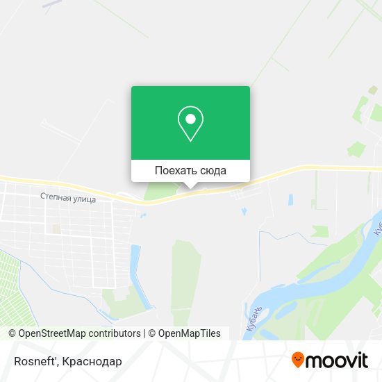 Карта Rosneft'