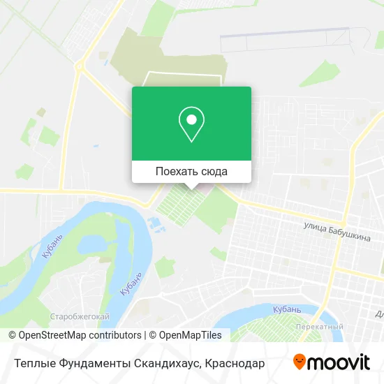 Карта Теплые Фундаменты Скандихаус