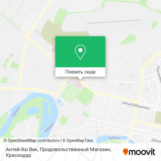 Карта Антей-Xxi Век, Продовольственный Магазин