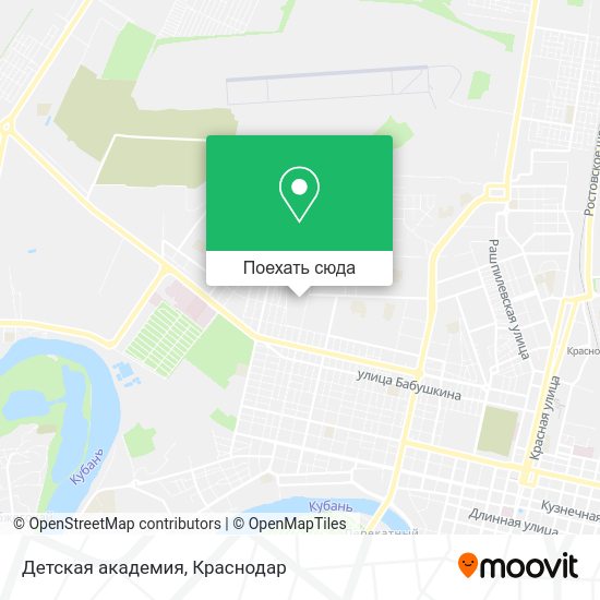 Карта Детская академия