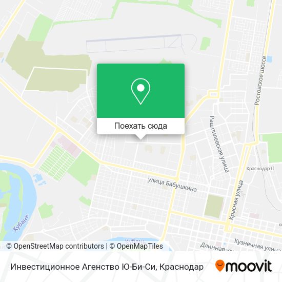 Карта Инвестиционное Агенство Ю-Би-Си