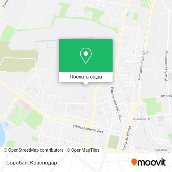 Карта Соробан
