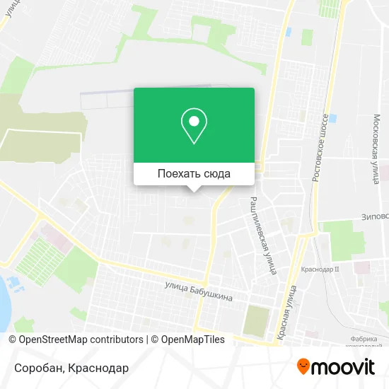 Карта Соробан