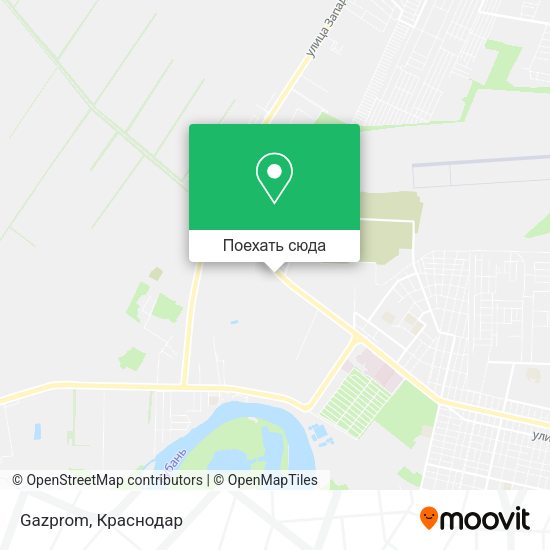 Карта Gazprom