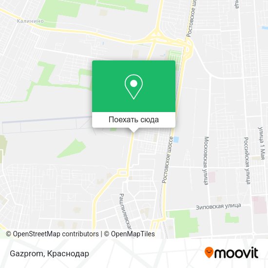 Карта Gazprom