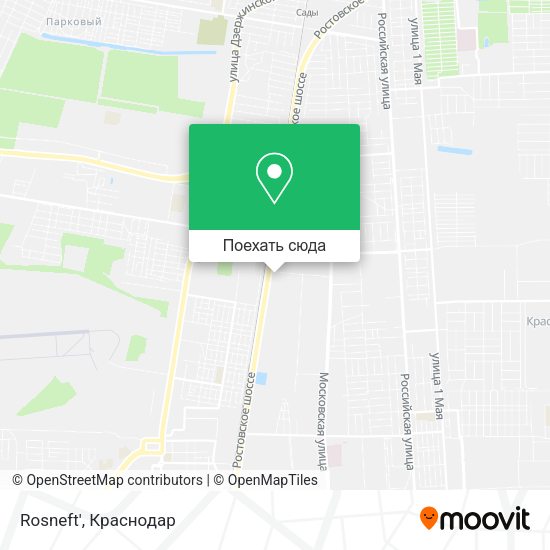Карта Rosneft'
