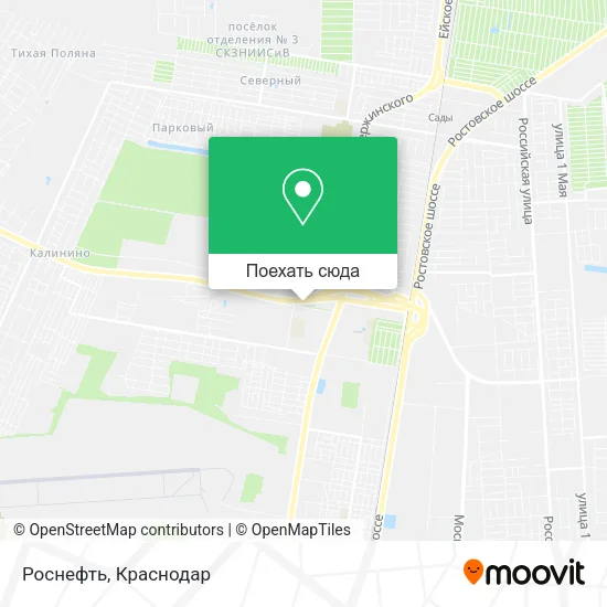 Карта Роснефть