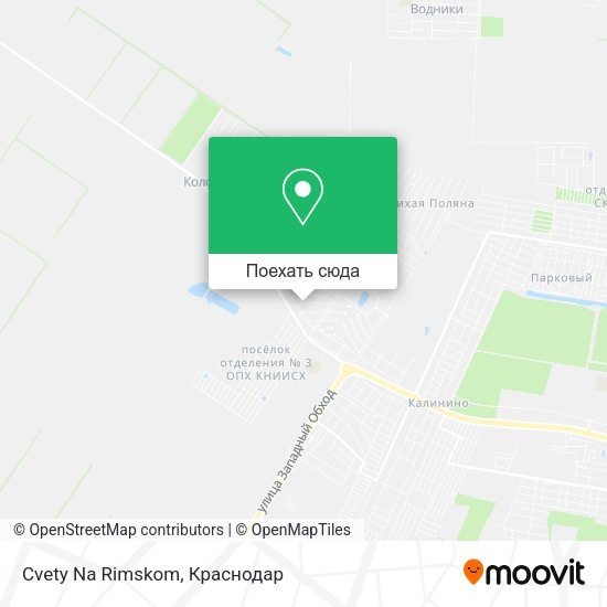 Карта Cvety Na Rimskom