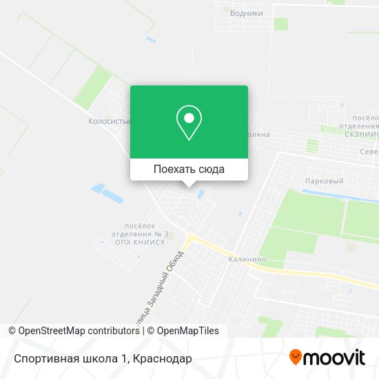 Карта Спортивная школа 1
