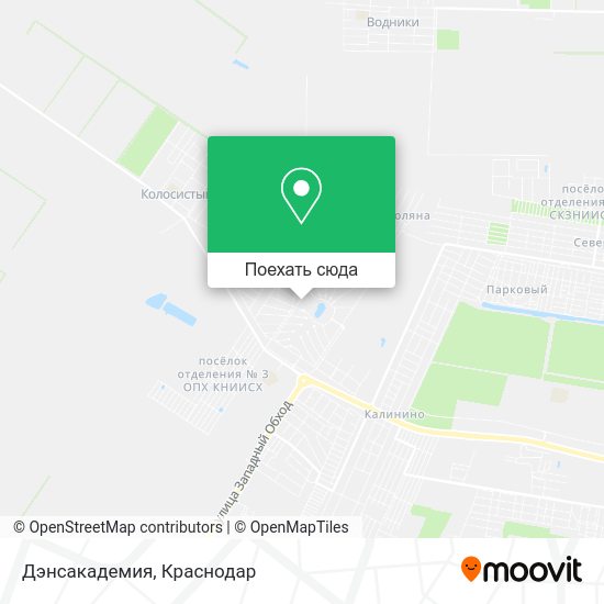 Карта Дэнсакадемия