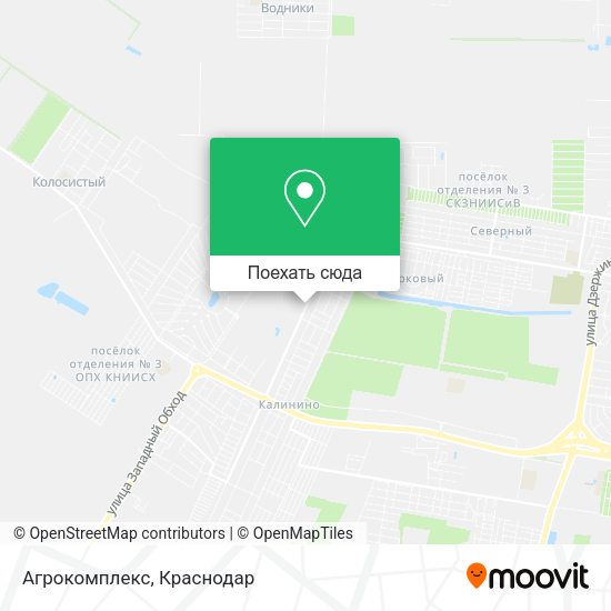 Карта Агрокомплекс