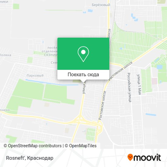 Карта Rosneft'