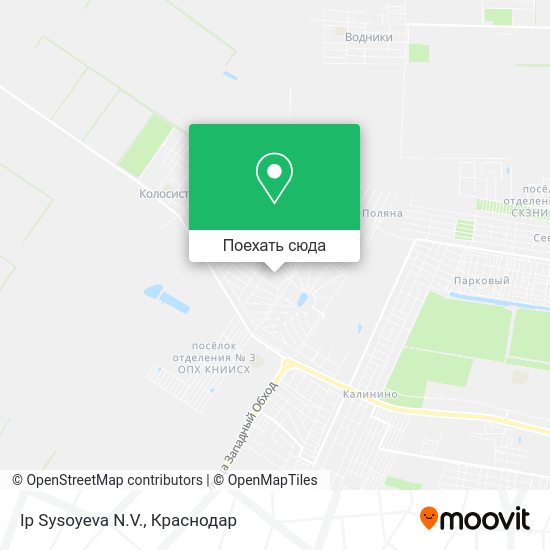 Карта Ip Sysoyeva N.V.